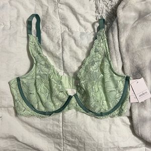 Green Bra/Bralette NWT never worn 36D Auden brand (target)
